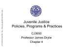 Juvenile Justice Chapter 4