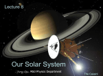 Physical Processes in the Solar System