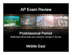PostClassical Period - Mr. Helms World History
