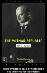 The Weimar Republic: 1919-1933