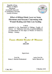 Effect of 820nm Diode Laser on Some Hormones and Enzymes