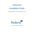 Installation Guide - Installing Fedora 25 on 32 and 64
