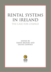 Rental Systems in Ireland: The Case for Change