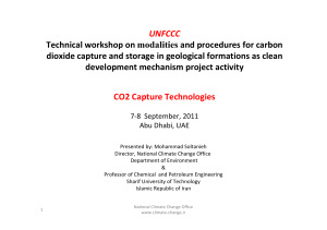 CO2 Capture Technologies