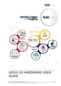 ue910 3g hardware user guide