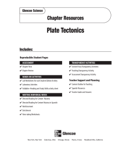 Plate Tectonics