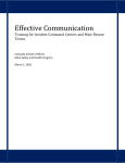 Effective Communication - emcis