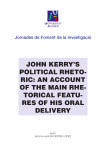 john kerry`s political rheto