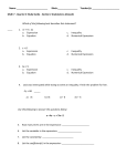 Math 7 - Quarter 2 Study Guide