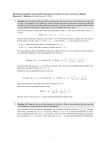 Randomized Algorithms I, Spring 2016, Department of Computer