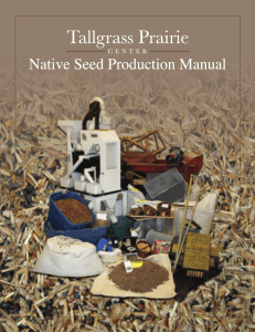 Native Seed Production Manual