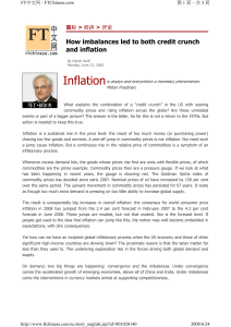 FT 0623 2008 How Imbalances Led to Crunch and Inflation