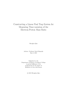 Constructing a Linear Paul Trap System for
