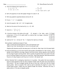 Cumulative Review #6 - Manhasset Public Schools