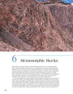 6 Metamorphic Rocks