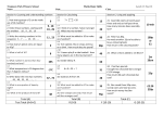 Level 2-3 Test 12 answers - Tranmere Park Primary School