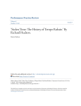 "Stolen Time: The History of Tempo Rubato." By Richard Hudson.