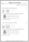 Sequences - term to term rule