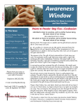 Awareness Window - Christian Family Solutions