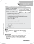 The Distributive Property and Common Factors