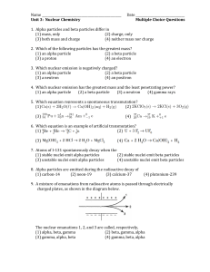 Multiple Choice Questions