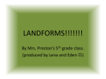 landforms!!!!!!!