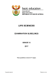 life sciences - Department of Basic Education