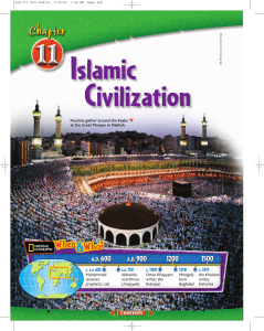 Chapter 11: Islamic Civilization