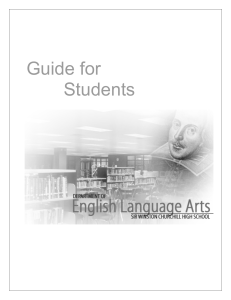 Guide for Students
