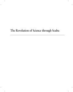 The Revolution of Science through Scuba