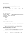 Review for test number 2. Know the definitions of the different types