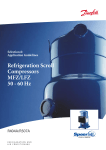 Refrigeration Scroll Compressors MFZ/LFZ 50 - 60 Hz