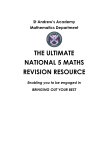 the ultimate national 5 maths revision resource
