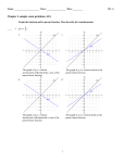 Algebra 2AB sample chapter 4 exam problems