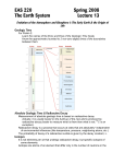 220 08Summary13 - Earth and Atmospheric Sciences