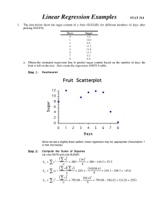 Linear Regression