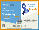 Colorectal Cancer - Cecil County Health Department