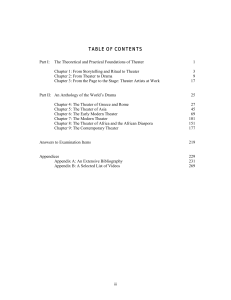 TABLE OF CONTENTS TABLE OF CONTENTS