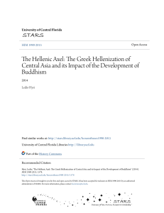 The Hellenic Axel: The Greek Hellenization of Central Asia