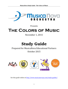 complete Colors of Music Study Guide in PDF