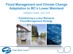 Flood Management and Climate Adaptation in BC`s Lower Mainland