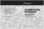 2007, 2008 AP Computer Science Course Description