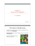 Chapter 6 Section 6_3 Biodiversity