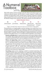 A Numeral Toolbox - The Dozenal Society of America