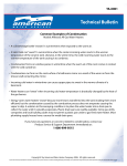 Technical Bulletin - American Water Heaters