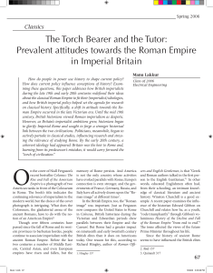The Torch Bearer and the Tutor: Prevalent