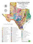 Vegetation/Cover Types of Texas