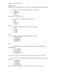 Chapter 1 Biology practice test answers