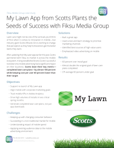 My Lawn App from Scotts Plants the Seeds of Success with Fiksu