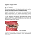 gerber banded block - Straight Wire Orthodontic Studies